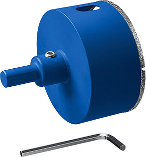 Коронка по кафелю и стеклу ЗУБР, 83 мм, Р 60, алмазная, серия "Профессионал" (29850-83), фото 2