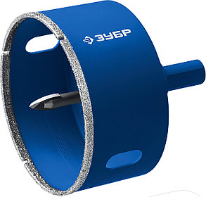 Коронка по кафелю и стеклу ЗУБР, 83 мм, Р 60, алмазная, серия "Профессионал" (29850-83), фото 3