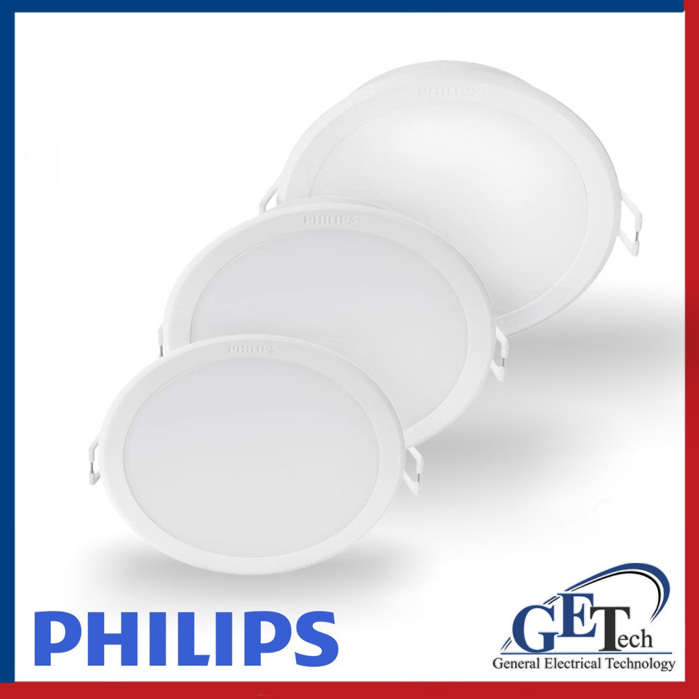 Светильник LED СПОТ MESON встраиваемый круглый 12.5W d125/16.5W d150/ 23.5W d200 теплый 2700К PHILIPS