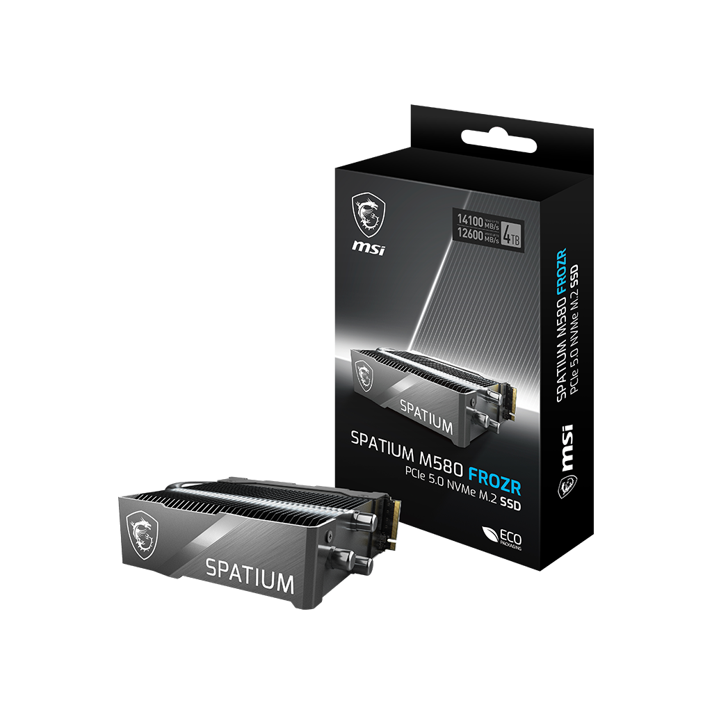 Твердотельный накопитель SSD MSI SPATIUM M580 FROZR 4000Gb (S78-440R110-P83)
