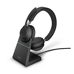 Гарнитура Jabra Evolve2 65 Link380c MS Stereo Stand Black 2-023688-TOP 26599-999-889, фото 1