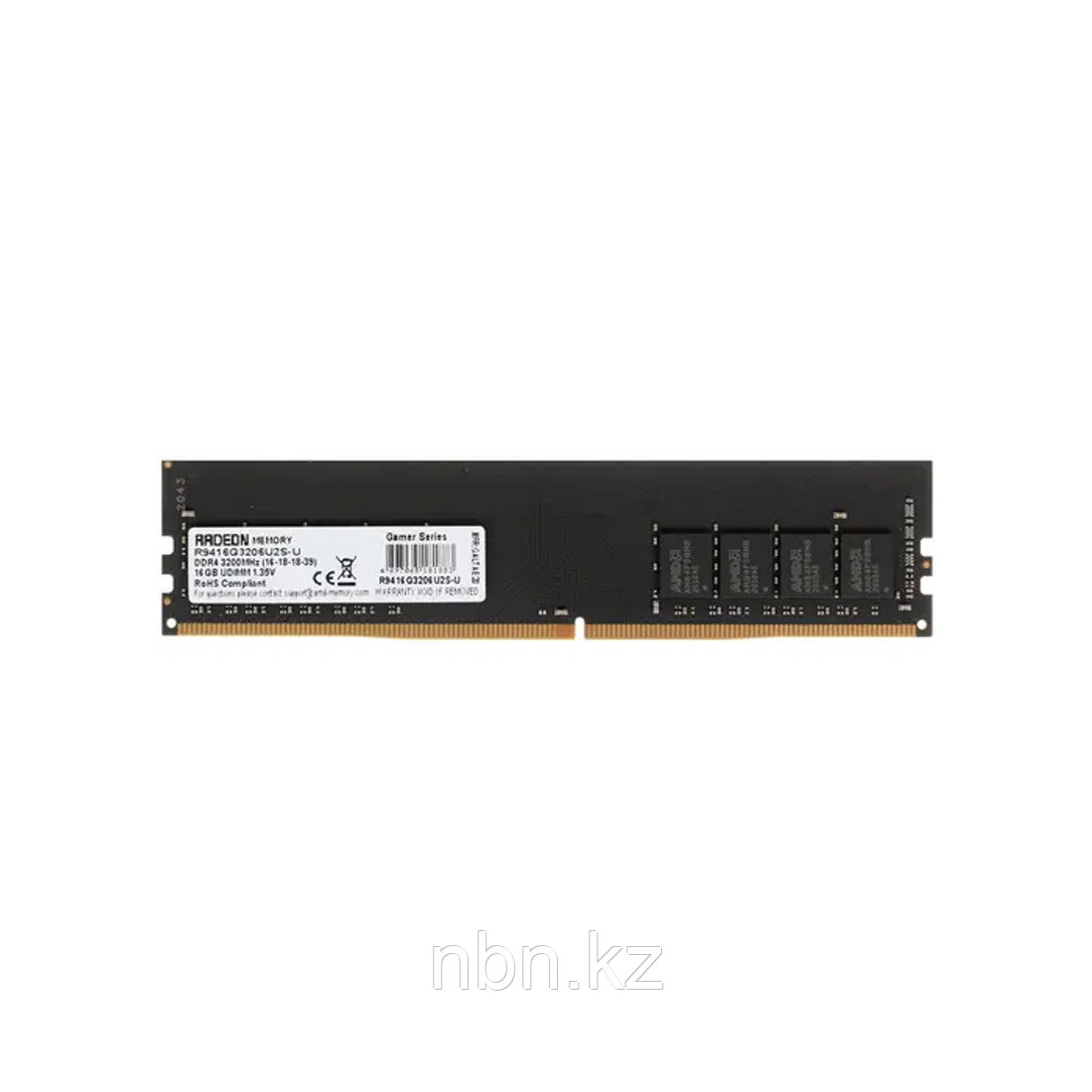Модуль памяти AMD Radeon R9416G3206U2S-U DDR4 16GB