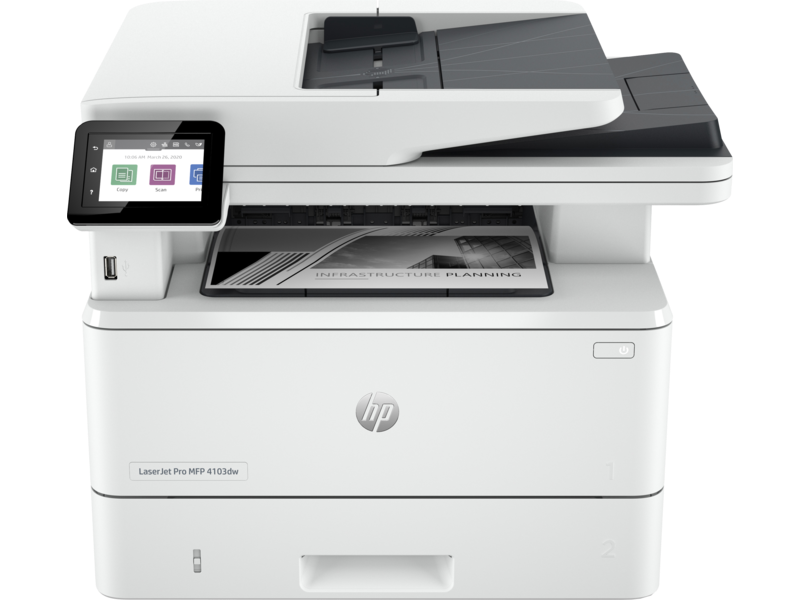 МФУ HP 2Z627A HP LaserJet Pro MFP 4103dw Printer (A4)