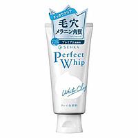 Shiseido "Senka Perfect White Clay" Очищающая пенка для умывания на основе белой глины, 120 г.