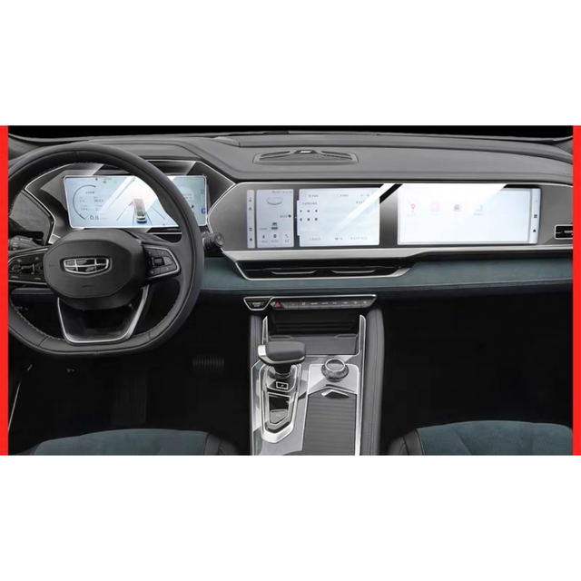 Пленки для приборной панели и мониторов Geely Monjaro