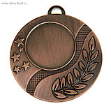 Медаль под нанесение призовая диаметр 4,5 см. (золото, серебро, бронза), фото 4