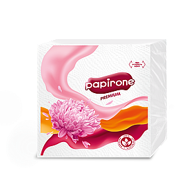 Салфетки бумажные "Papirone" (premium) 100 шт