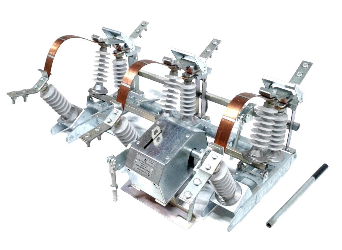 Разъединитель РЛК 1Б 10. IV/400 с приводом ПР-У-01 УХЛ1 с КМЧ (6800) ЩК ...