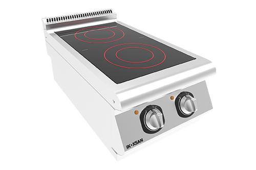 Плита с керамическим покрытием электрическая 2 конфорки