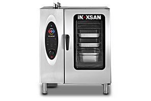 КОМБИРОВАННАЯ ПЕЧЬ / ЭЛЕКТРИЧЕСКАЯ GN 10 ПРОТИВНЕЙ 1/1 Inoksan