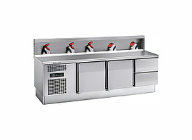 ХОЛОДИЛЬНЫЙ ПРИЛАВОК ДЛЯ ПЯТИ ЭЛЕМЕНТОВ 35x60 CM Angelopo
