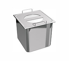 1/6 GN ГАСТРОЕМКОСТЬ С КРЫШКОЙ И РУЧКАМИ  Angelopo