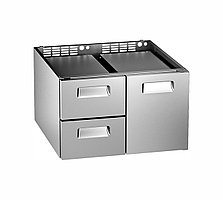 СТЕНД С ДВУМЯ ВЫДВИЖНЫМИ ЯЩИКАМИ И ДВЕРЬЮ Angelopo