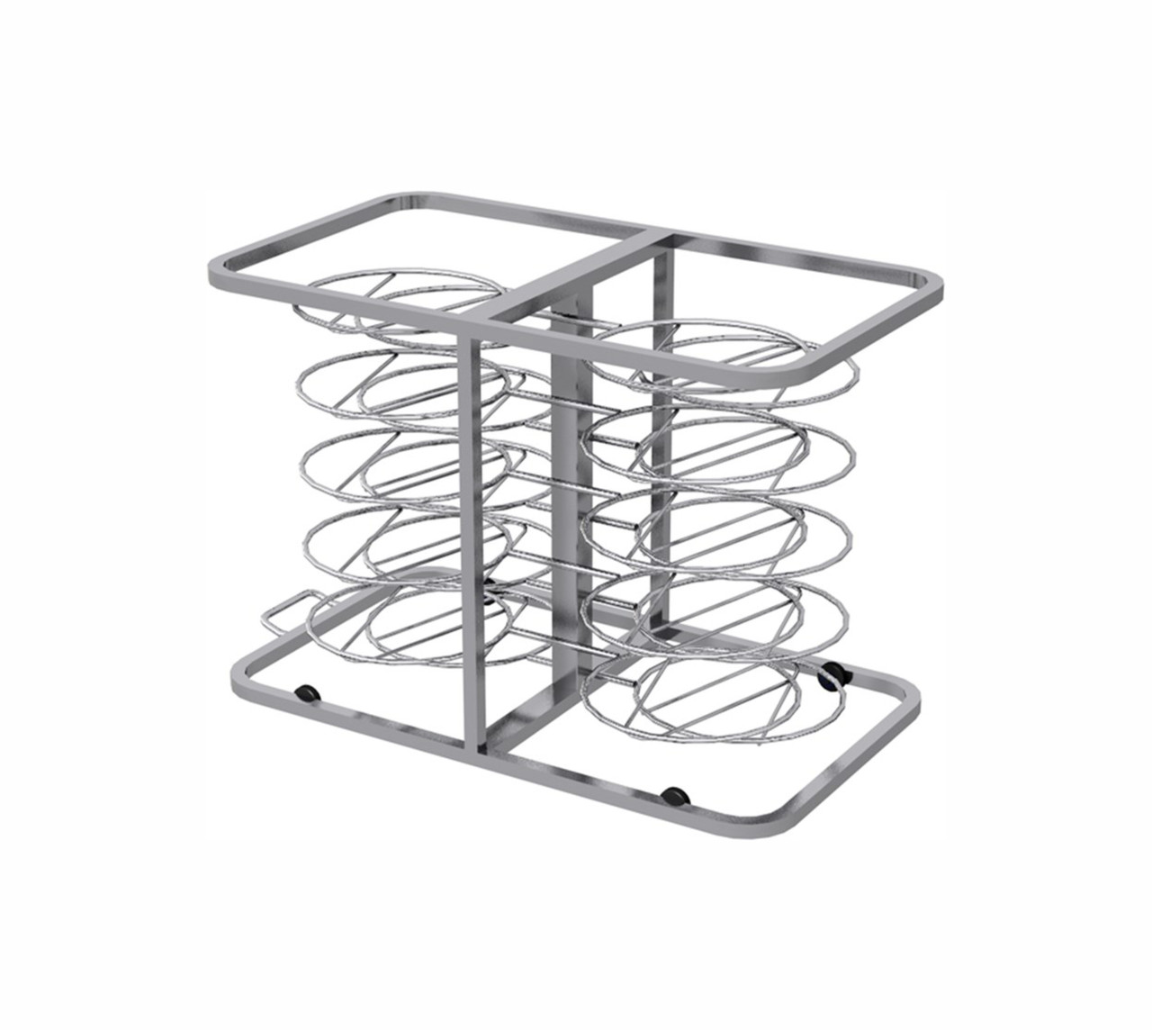 ВКАТЫВАЕМАЯ СТОЙКА ДЛЯ 18 ТАРЕЛОК Ø 30 CM ANGELOPO