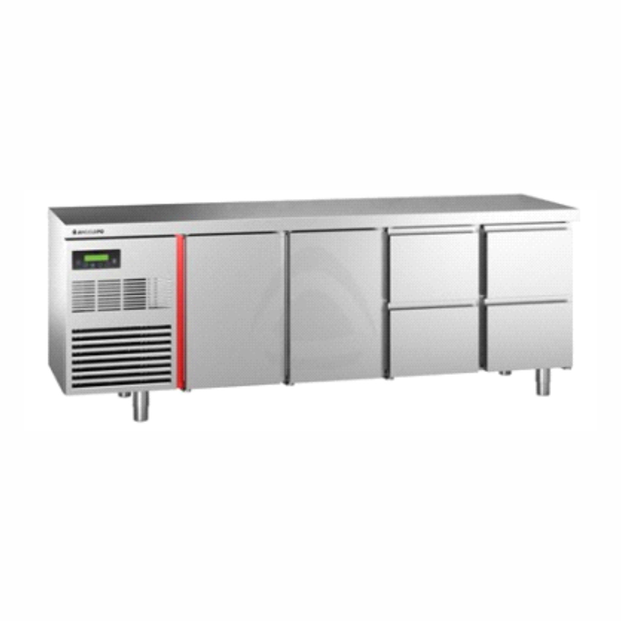 ХОЛОДИЛЬНИК  -2 / + 8 ° C 530 л - СО СТОЛЕШНИЦЕЙ БЕЗ БОРТА Angelopo