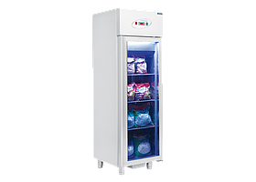 Вертикальная 400л холодильная камера 1 стеклянная  дверь  FRENOX