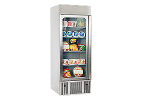 Вертикальная холодильная камера с дверным дисплеем 1 стеклянной дверью Frenox FRENOX