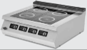Индукционная плита 4-х комфорочная