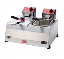 ФРИТЮРНИЦА НАСТОЛЬНАЯ ЭЛЕКТРИЧЕСКАЯ 5+5Л IŞIKGAZ