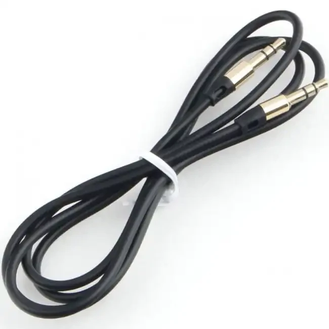 Кабель аудио Cablexpert CCAB-01-35MM-1MB 3.5 джек (M)/3.5 джек (M) 1м блистер черный