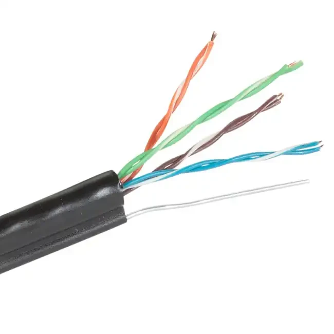 Кабель TWT FTP 4 пары Кат.5е PVC 305 метров серый TWT-5EFTP