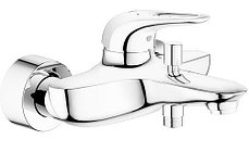Смеситель для ванны GROHE Eurostyle с затворным клапаном, хром, фото 4