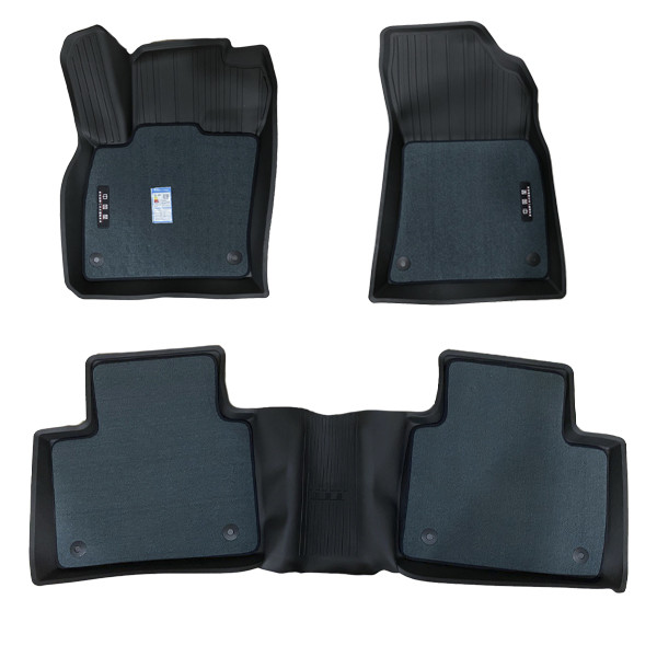 Оригинальные двухслойные полик, коврик в салон Geely Monjaro