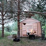 Палатка в комплекте со столом, стульями и надувным диваном 3*4*2,5, фото 6