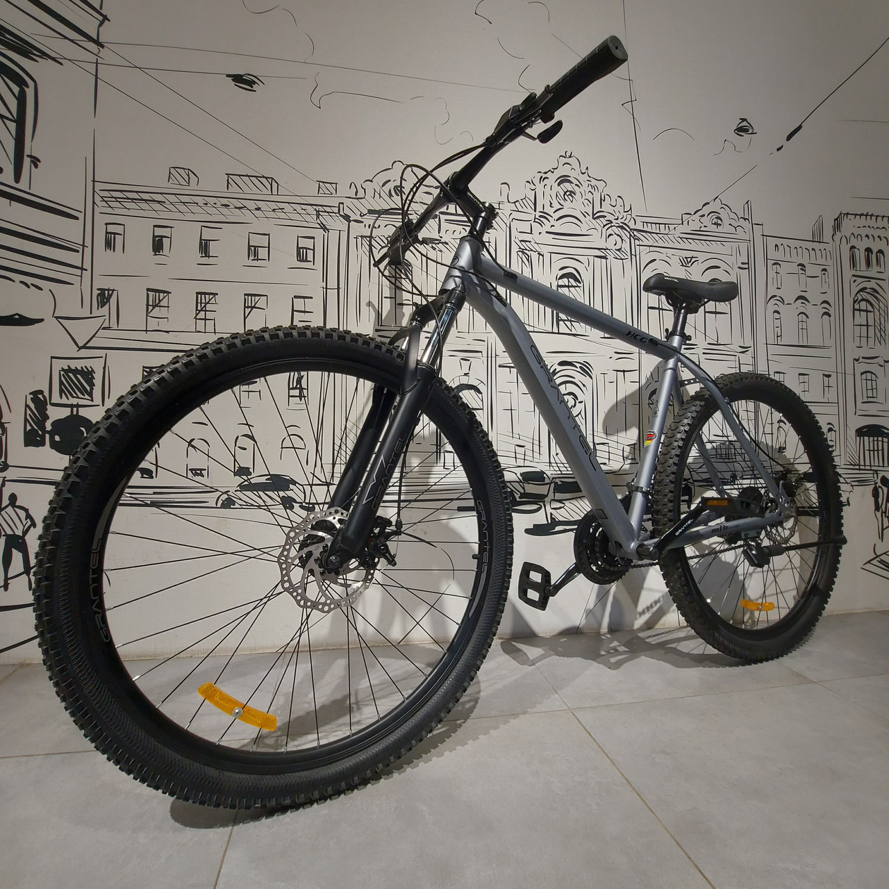 Велосипед Горный "Grantel". 21 рама. 29 колеса. Найнер. Скоростной. MTB.
