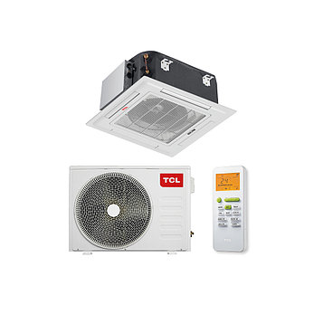 Кондиционер кассетный TCL Inverter TCC-24CHRA/DV(02) без соединительной инсталляции Белый, фото 4