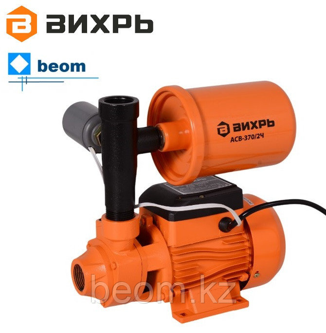 Насосная станция Вихрь АСВ-370/2Ч (370Вт | Ø 25мм | 220В | от 0 до 2.7 м3/час | от 5 до 30 м Напор)