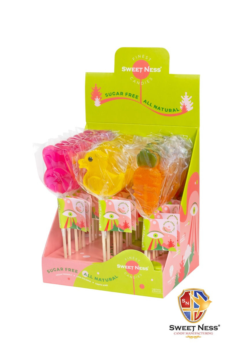 Шоубокс KAWAII ( Кролик, Уточка, Морковка) 20 гр. Sweet Ness (27 шт в шоубоксе)