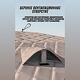 Восьмиугольная шаровая палатка 6-10 человек (Бежевая, зеленая, черная), фото 6