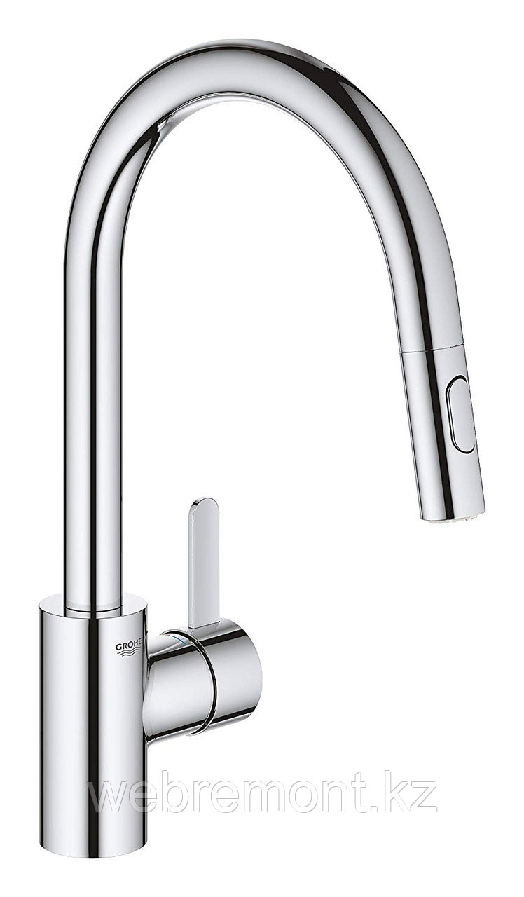Смеситель для кухонной мойки GROHE Eurosmart Cosmopolitan, высокий излив, хром