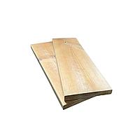 Планкен термированный, скошенный, хвоя 20*140*6000 АБ. Термососна для фасада. Фасадное покрытие.