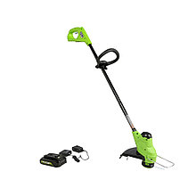 Триммер аккумуляторный Greenworks GD24CS30 24V 25см с 1хАКБ 2Ач и ЗУ 2-021926 2107207SA