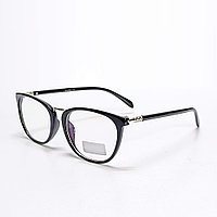 Имиджевые очки овальные черные