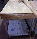 Кондитерский стол с деревянной поверхностью., фото 3