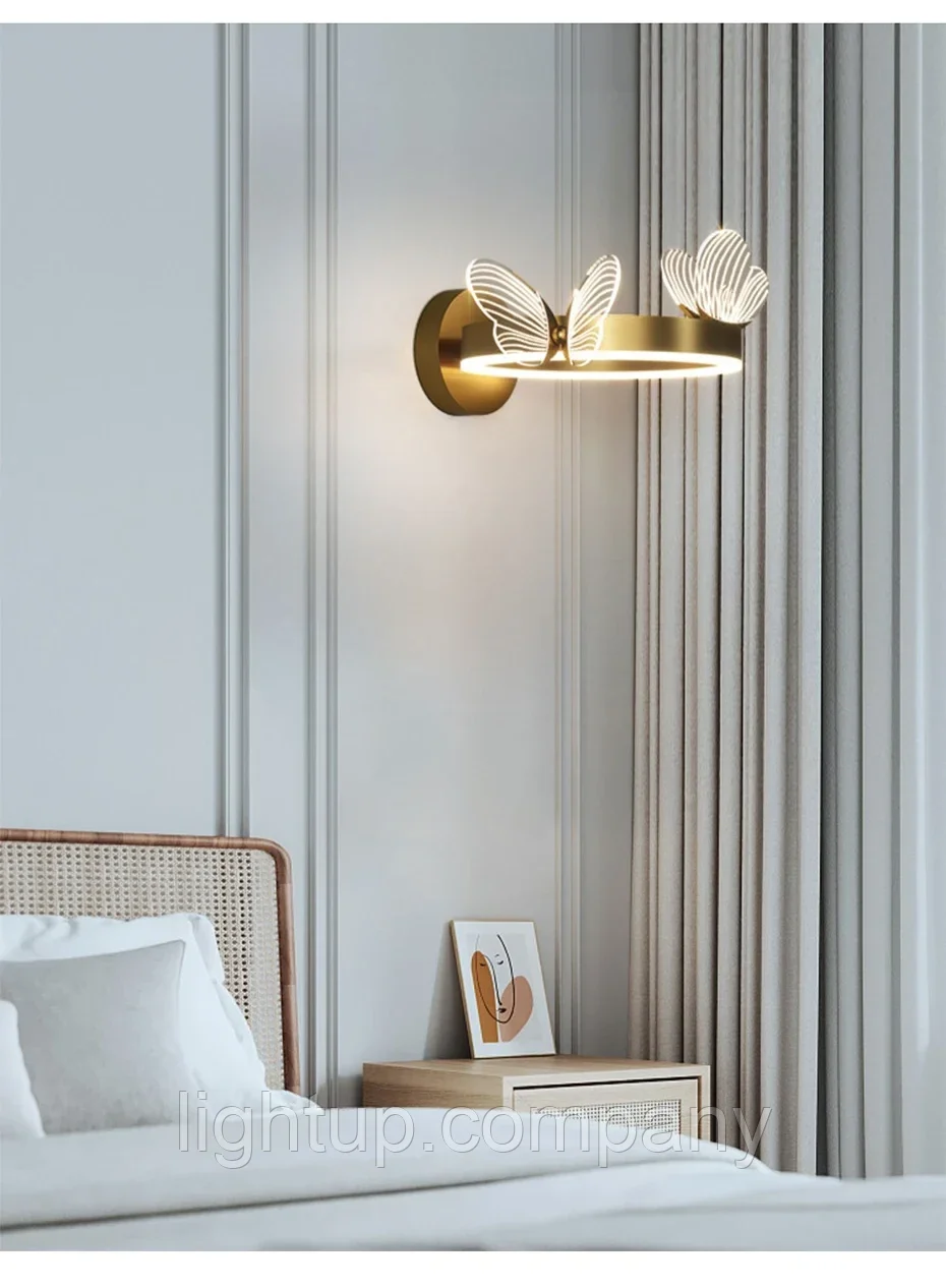 Бра, Настенный светильник бабочка, фото 1