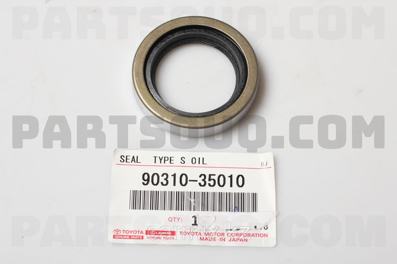 *90310-35010, 90310-35005, BH4371E, Сальник редуктора TOYOTA LAND CRUISER HZJ80 1990-1998-, NOK, JAPAN, 35-50-9.5, фото 1