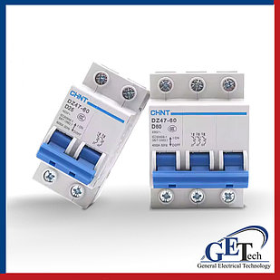 Автоматический выключатель модульный DZ47-60 1-4 полюса 1А 2А 3А 4А 6А 10А 16А 20А 25А 32А 40А 50А 63А CHINT