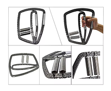 Кистевой эспандер Hammar Vice Gripper (с чехлом) + таблица колибровки, фото 2