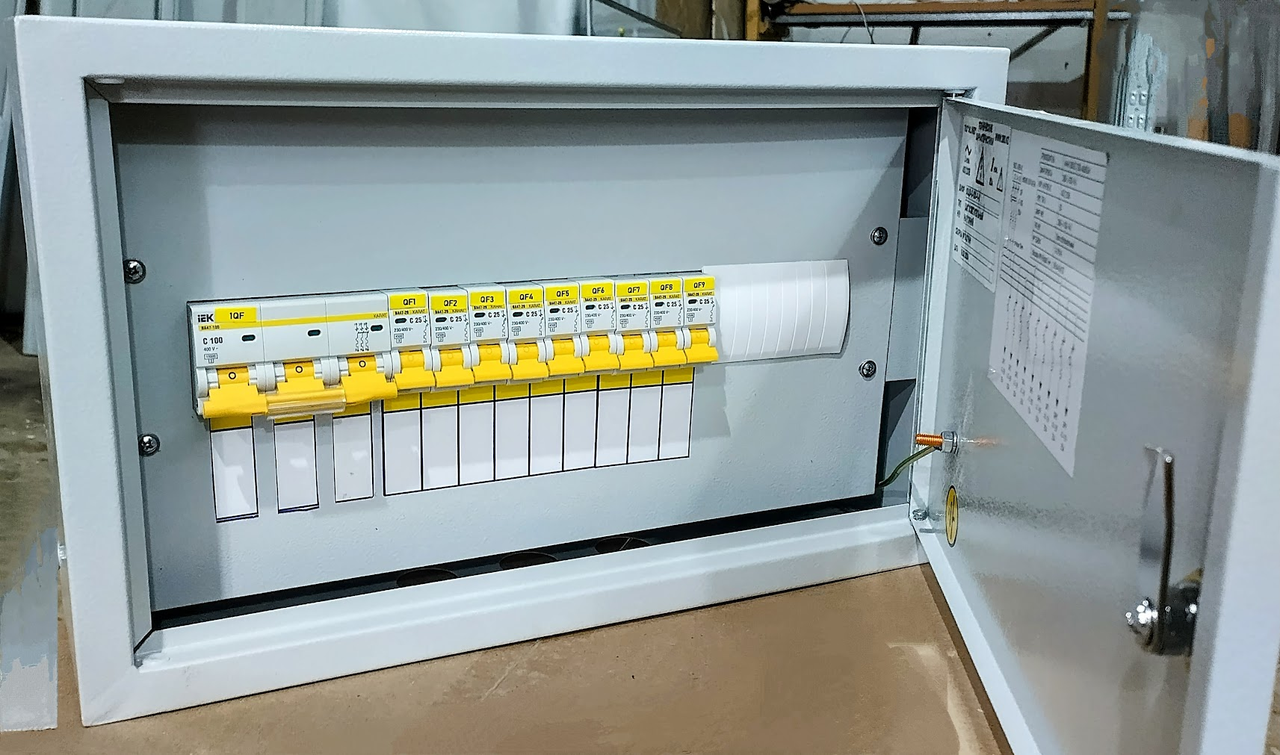 Щиток осветительный 1.2ЩО ОЩВ18-15-20ВН-6 20А 4.5кА 400/230В IP31 IEK, фото 1