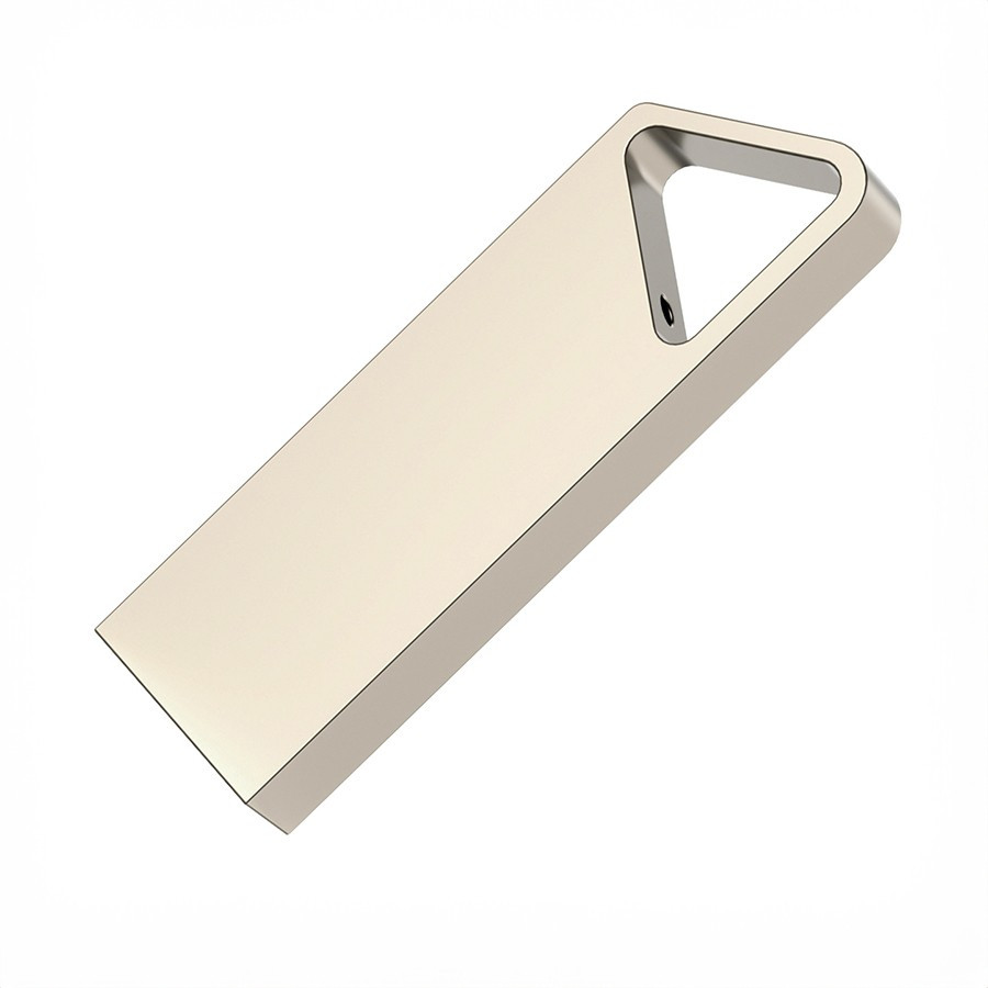 USB flash-карта SPLIT (16Гб), серебристая, 3,6х1,2х0,5 см, металл, фото 1