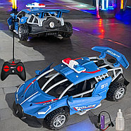 FN101A Машина полицейская Police 911 на р/у, эффект дыма, 17*9см, фото 2