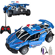 FN101A Машина полицейская Police 911 на р/у, эффект дыма, 17*9см, фото 3