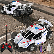 FN101A Машина полицейская Police 911 на р/у, эффект дыма, 17*9см, фото 8