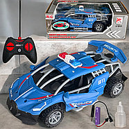 FN101A Машина полицейская Police 911 на р/у, эффект дыма, 17*9см, фото 7