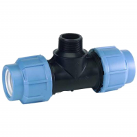 50х1 1/2"х50 Полиэт. Тройник Н сереб.