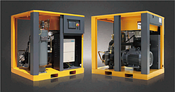 Винтовой воздушный компрессор с регулируемой скоростью вращения